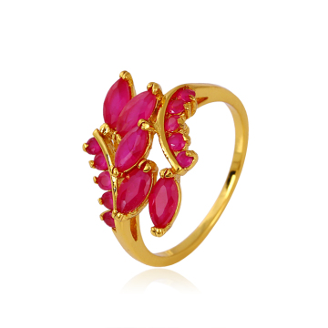 Xuping Elegant Synthetic CZ Ring