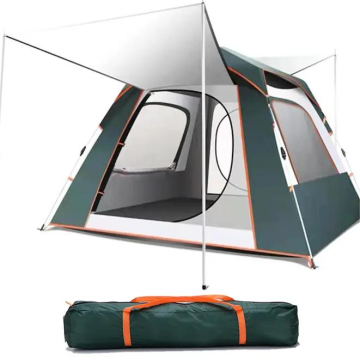 Factory Wholesale Waterproof 3-4 Person Hiking Folding Pop-Up Camping Tent