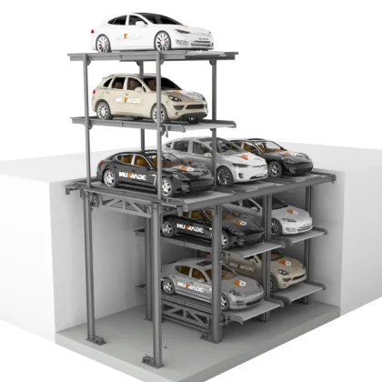 Vertical Storage Car Parking Systems Solutions