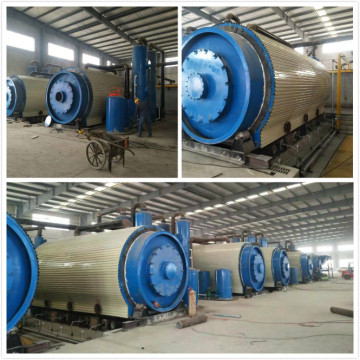 non-pollution waste tires pyrolysis machinery