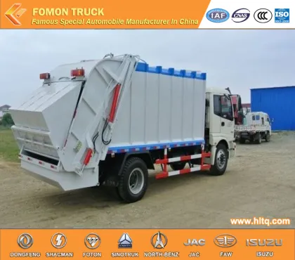 FOTON 4X2 compactor garbage truck