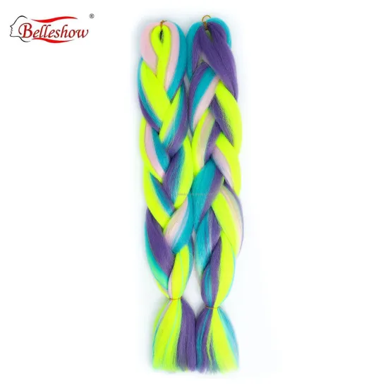 Hot sell wholesale cheap jumbo braid 100% synthetic ultra braiding hair for young girl