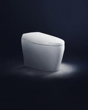 Toilette intelligente à induction automatique en céramique au sol