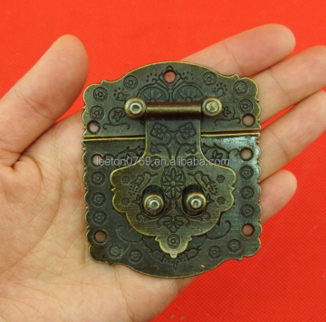 Antique Metal Locks for Jewelry Boxes - 60x73mm and 40x50mm Stock Supply