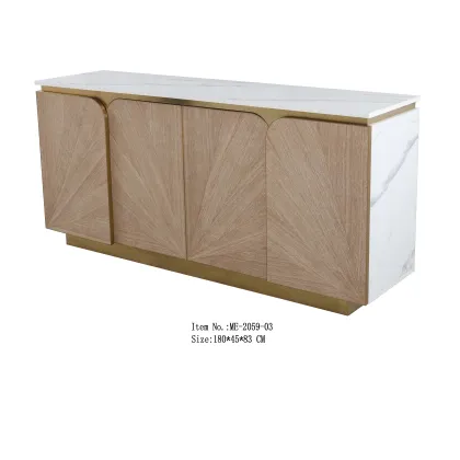 2021 Custom High Quality Solid Wood TV Cabinet