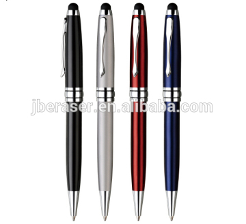 Bling Bling Solid Colour Touch Screen Ballpen With Customized Logo