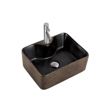 Wholesale Modern Square Ceramic Wash Sink - Factory Direct Water-Saving Basin for Bathroom and Balcony
