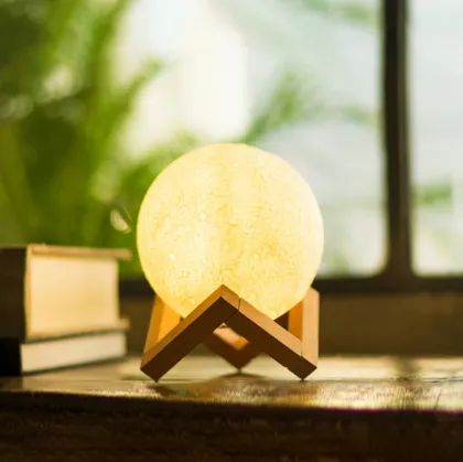 3D Rechargeable LED Moon Lamp Night Light