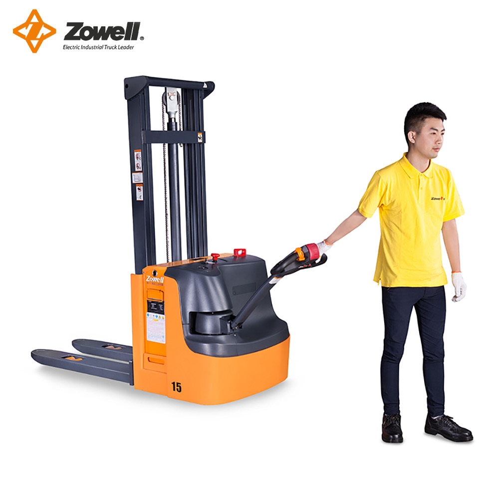 Electric Straddle Stacker Pedestrian Type 1.5Ton