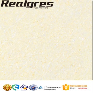 Yellow Color Crystal Double Loading Tiles , Polished Porcelain Tiles 600*600 mm