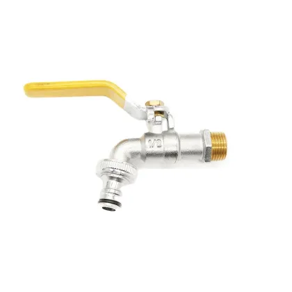 Fast Delivery Wall-Mounted Forged Brass Washing Machine Bibcock Tap