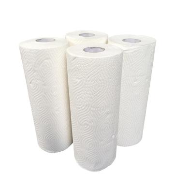 2ply white soft kitchen towel