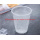 Transparent Black Plastic Spoons Disposable Plastic PP Cups for Drinks Juice or Coffee