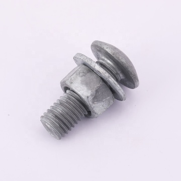 hot Dip Galvanized Guardrail Safty Bolts And Nuts