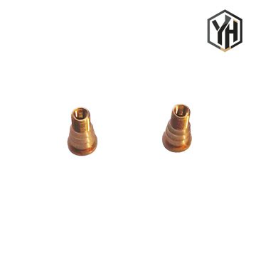 Ugello dell'aria in ottone lavorato a CNC