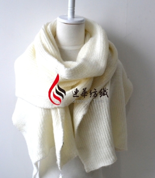 Acrylic Knitted Shawl (12-BR201812-6)