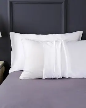 100% Mulberry Silk Terse Envelope Pillowcase for Hair and Skin Both Side 19 Momme Silk 1pc Standard Queen King Customized Size