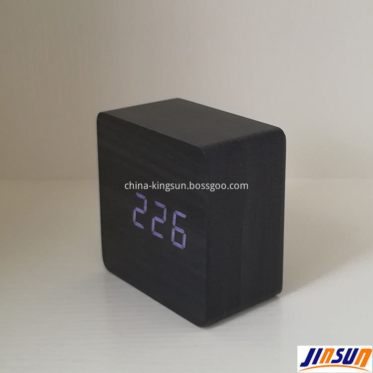 Wood Led Clock 115 5