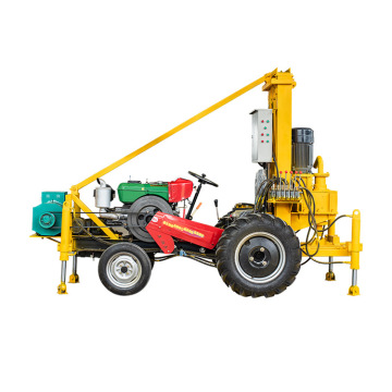 Powerful Tractor-Mounted Hydraulic Water Drill Rig for Farms