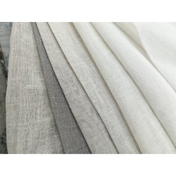 Tela decorativa de cortina de gasa para uso doméstico