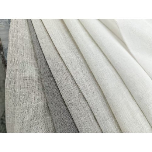 Tela decorativa de cortina de gasa para uso doméstico