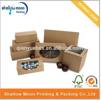 Cardboard cookie boxes packaging design wholesale