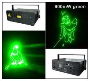 900mw Green Disco Laser Lights For Christmas Promotion  , Club