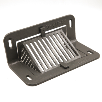 Industry Roof Drainage Solutions: Large Square Floor Drain with Corner Rain Water Bucket and Strainer - GUIDA 726074
