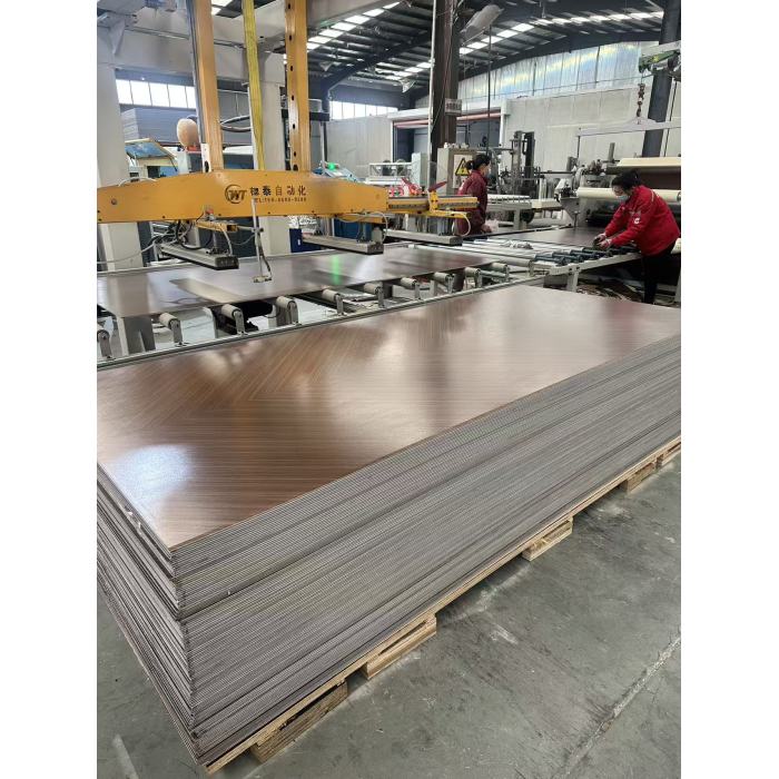 แผงผนังภายในถ่านไม้ไผ่วีเนียร์ไฟเบอร์