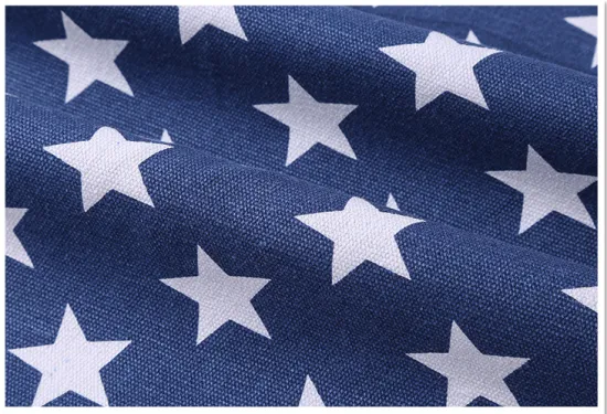 Printed Cotton Canvas Fabric for Home Textile