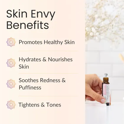 Wholesale Bulk Price Private Label Skin Envy Roll on Blend Oil for Skin Care, Soothing, Whitening, Moisturizing