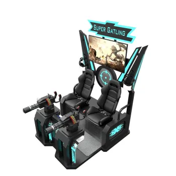9D Virtual Reality Zombie Hunting Arcade Machine