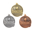 Custom Size Award Medallion Shaped Champion Medal