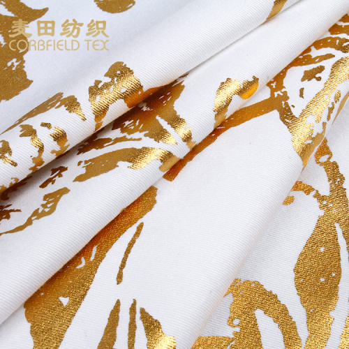 Rotoli di tessuto in cotone poliestere bianco per abiti