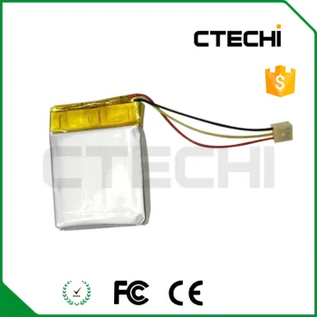 3.7v household appliance Li-Polymer battery 402025 battery
