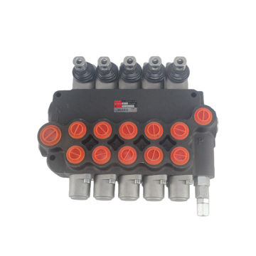 Hydraulischer 5 Spool Multiple Directional Control Ventil P80