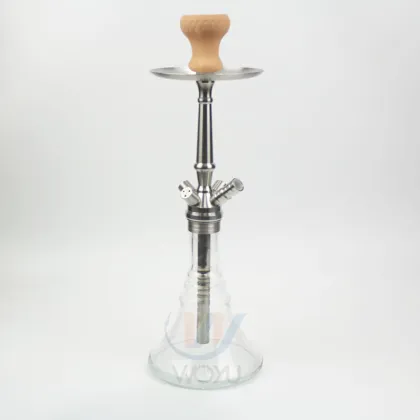 New design shishabar SS hookahs smoke pipe narguile stainless steel hookah shisha