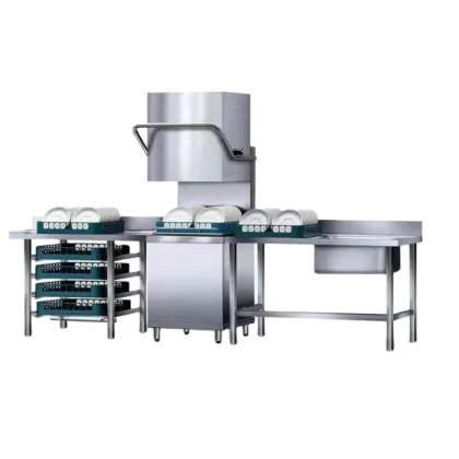 Commercial Kitchen Appliances: Automatic Freestanding Dishwasher Washer Machines for Restaurant Use