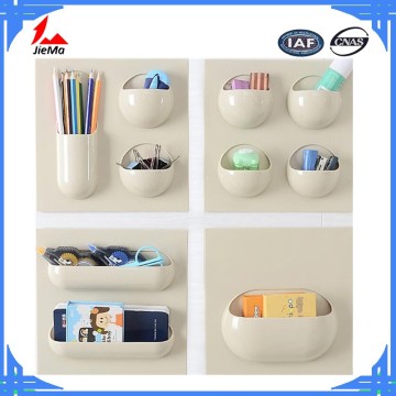 Modern wall bathroom plastic rack storage box soap box