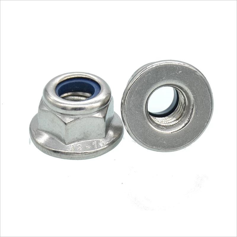 DIN6926 Plated Non-serrated Hexagon Flange Nuts