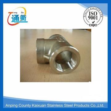 casting 1/2" threaded stainless steel tee