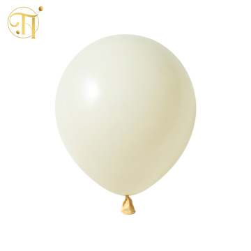 Retro Ivory Latex Balloons Balões a granel