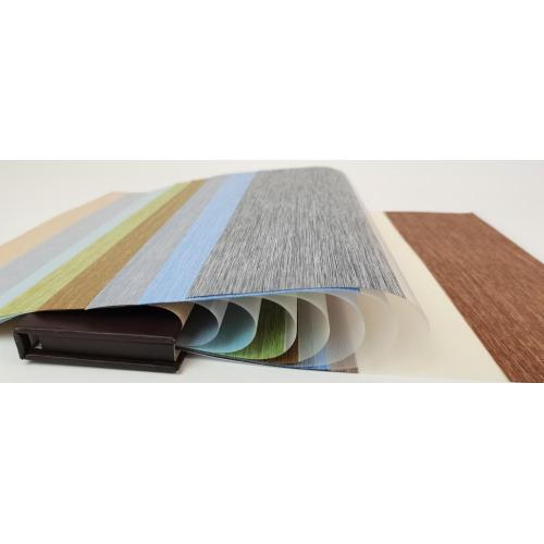 Zebra Roller Blinds Blackout Waterproof Material Slats