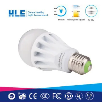 360degree rotating led bulb comercial led applications 7w 9w 12w 15w