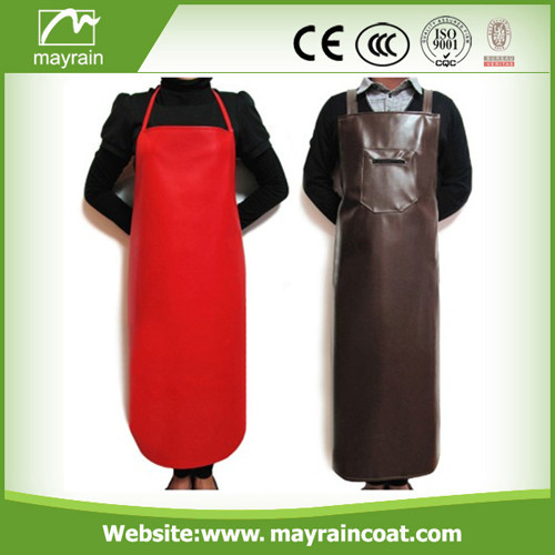 Cheap PU Apron for Adult