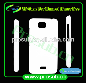 3d sublimation diy blank cell phone case cover skin for SFP- huawei honor bee