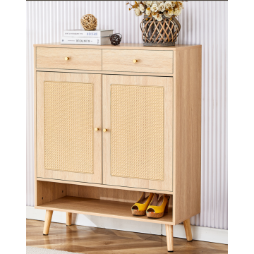 Stylish Shoe Cabinet Storage with Door Design