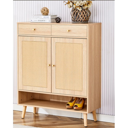 Stylish Shoe Cabinet Storage with Door Design
