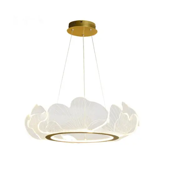 INSHINE Brass Metal Glass Pendant Light