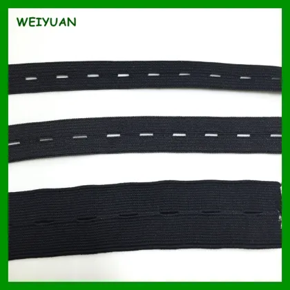 Wholesale sewing elastic buttonhole for garment